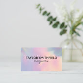 Imitat Holographische Visitenkarte (Stehend Vorderseite)