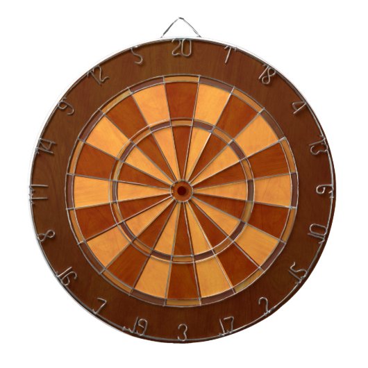 Imitat-Holz eingelegt Dartscheibe (vorne)