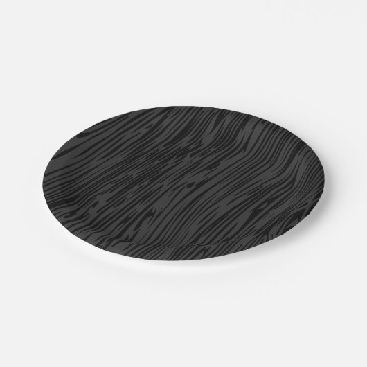 Imitat-Holz für Spirituosenfaser-Platte Pappteller (Schrägansicht)