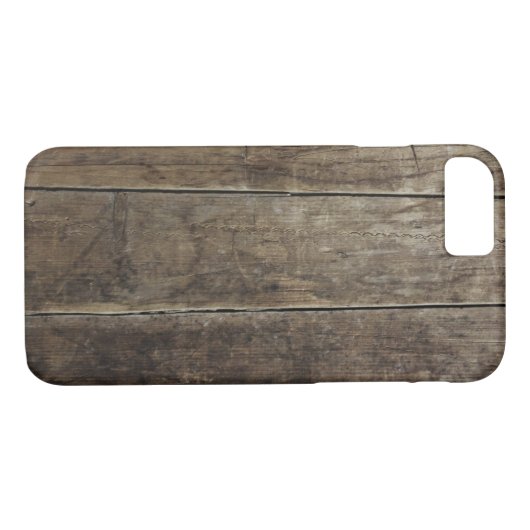 Imitat hölzerner iPhone Fall Case-Mate iPhone Hülle (Rückseite (Horizontal))