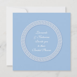 Imitat Jasperware Einladung