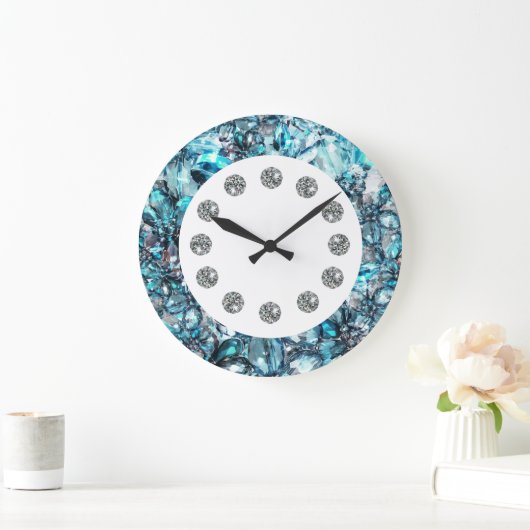 Imitat Jewel Blende Wall Uhr (Zuhause)