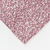 Imitat-kacken rosa Glitzer Emoji Unicorn Decke (Ecke)