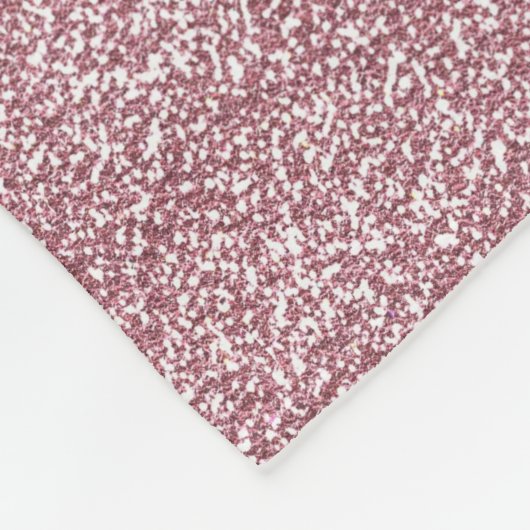 Imitat-kacken rosa Glitzer Emoji Unicorn Decke (Ecke)