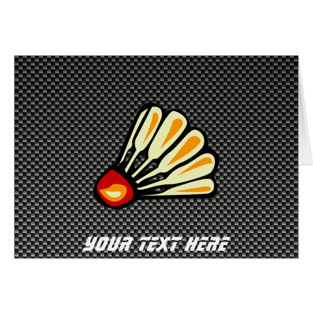 Imitat-Kohlenstoff-Faser-Badminton (Vorderseite (Horizontal))