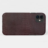 Imitat-Krokodil-Haut iPhone 5 Case-Mate Hülle (Rückseite (Horizontal))