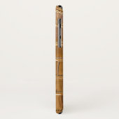 Imitat-Krokodil-Leder-Tierhaut-Muster Case-Mate iPhone Hülle (Hinten/Links)