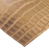 Imitat-Krokodil-Leder-Tierhaut-Muster Tischdecke (Schrägansicht)