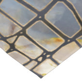 Imitat Krokodile Textur Marmor und Gold Tischdecke (Schrägansicht)