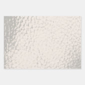 Imitat Leder Mix Design - Rosa Geschenkpapier Set (Vorderseite 2)