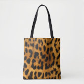 Imitat-Leopard-Haut ganz über Druck-Taschen-Tasche Tasche (Vorderseite)