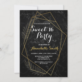 Imitat Marble Geometrische Süßigkeit 16 Einladung