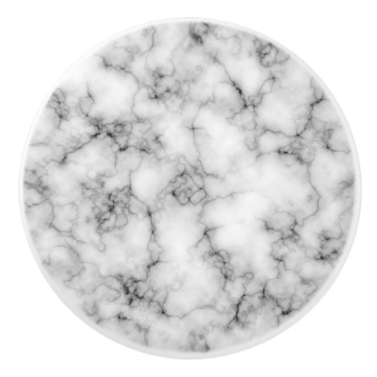 Imitat-Marmortür- oder Fachgriff Keramikknauf (Vorderseite)