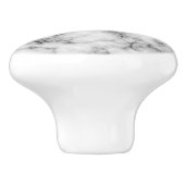 Imitat-Marmortür- oder Fachgriff Keramikknauf (Seitenansicht)