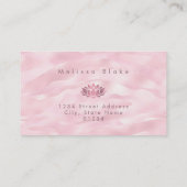 Imitat Metallische Wirkung Visitenkarte (Rückseite)