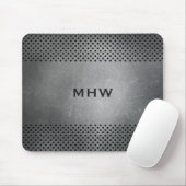 Imitat-Metallkundenspezifisches Monogramm mousepad (Mit Mouse)