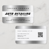 Imitat Metallrahmen Visitenkarte (Vorne/Hinten)