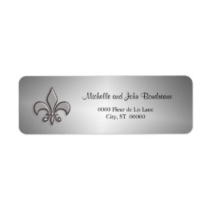 Imitat-Metallsilber-Lilie