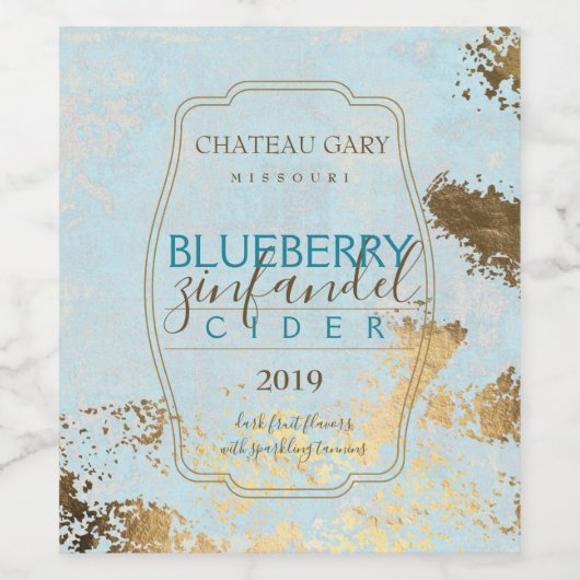 Imitat mit hausgemachten personalisierten Etikette Weinetikett (Einzelnes Label)