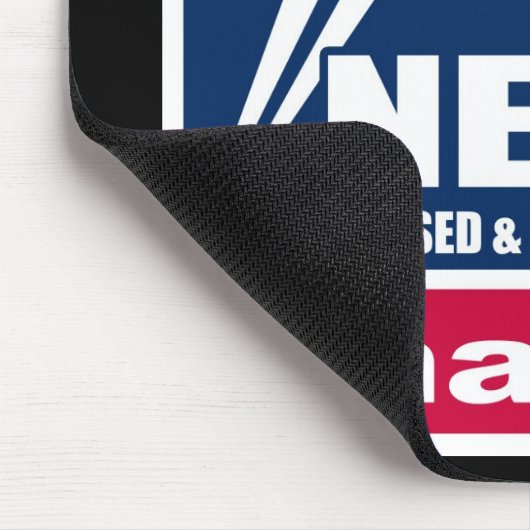 Imitat-Nachrichten Mousepad (Ecke)