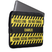 Imitat-Polizei-Linie kundenspezifische Laptopschutzhülle (Vorne Rechts)