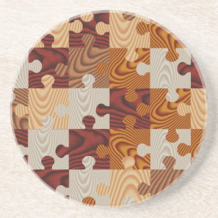 Imitat-Puzzle Sandstein Untersetzer
