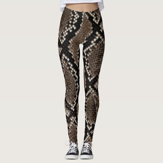Imitat-retikulierte Leggings (Vorderseite)