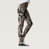 Imitat-retikulierte Leggings (Rechts)