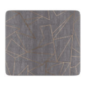 Imitat-Rosen-Goldelegantes modernes unbedeutendes Schneidebrett (Vorderseite)