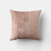 Imitat-Rosen-Goldherr und Frau Monogram Wedding Kissen (Rückseite)