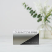 Imitat-rostfreier Stahl-Geschäfts-Karte Visitenkarte (Stehend Vorderseite)