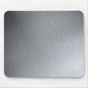 Imitat-rostfreier Stahl Mousepad