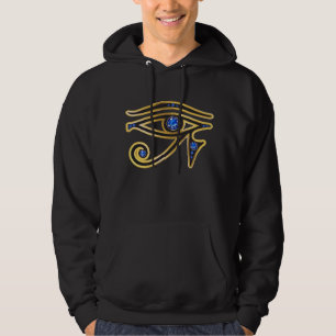 Imitat-Saphir Auge des mit Kapuze Sweatshirts der