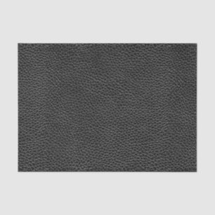 Imitat-schwarzes Leder Seidenpapier