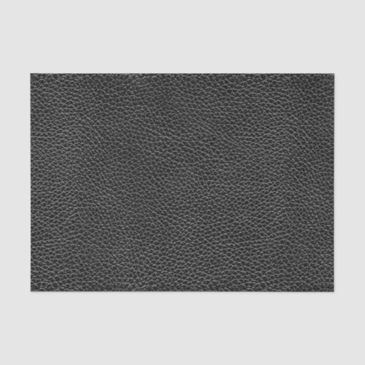 Imitat-schwarzes Leder Seidenpapier (Vorderseite)