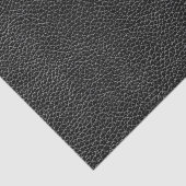 Imitat-schwarzes Leder Seidenpapier (Ausschnitt)