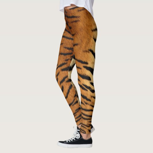Imitat-sibirischer Tiger-Haut-Leggings Leggings (Links)
