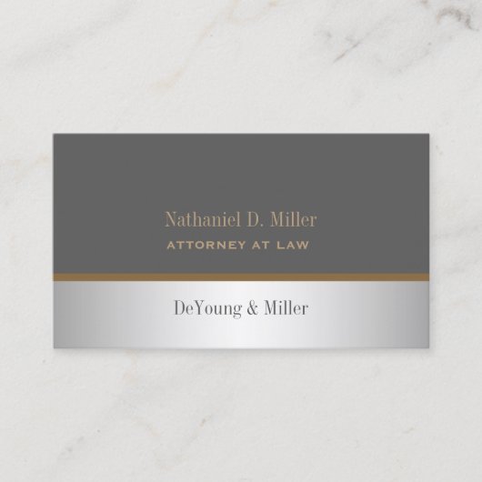 Imitat Silber, DIY Hintergrund Visitenkarte (Vorderseite)