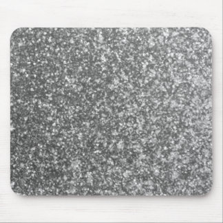 Imitat-silberner Glitzer-Glamour-Girly abstrakter Mousepad