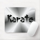Imitat-silbernes metallisches Karate Mousepad (Mit Mouse)