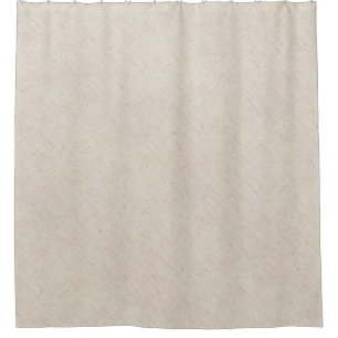 Imitat-strukturiertes Leinengewebe-beige Duschvorhang