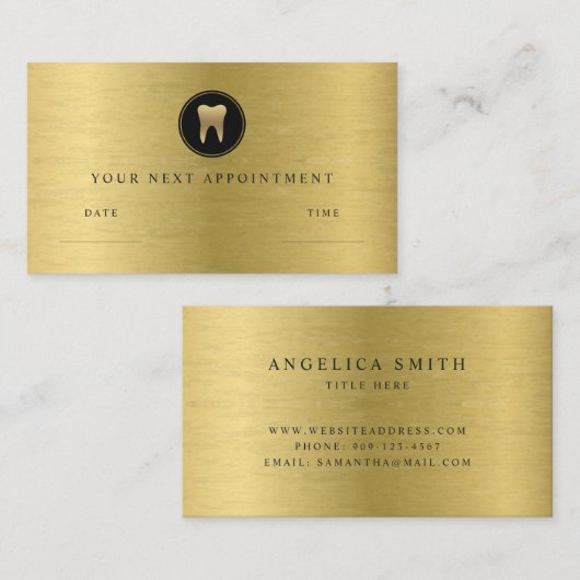 Imitat Terminkarte (Vorne/Hinten)