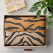 Imitat-Tiger-Druck Seidenpapier (Geschenk)