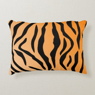 Imitat-Tiger-Druck Zierkissen