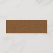 Imitat-Visitenkarte Mini Visitenkarte (Rückseite)