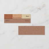 Imitat-Visitenkarte Mini Visitenkarte (Vorne/Hinten)