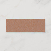 Imitat-Visitenkarte Mini Visitenkarte (Rückseite)