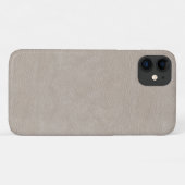 Imitat-weißes Leder kaum There™ iPhone 4 Fall Case-Mate iPhone Hülle (Rückseite (Horizontal))