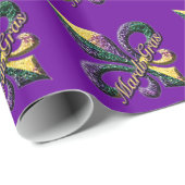 Imitat-wulstige Lilie Geschenkpapier (Rolleneckpunkt)