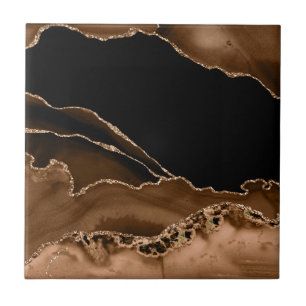 Imitat Wüstenbraun Marmor Agate Zeitgenössischer Fliese